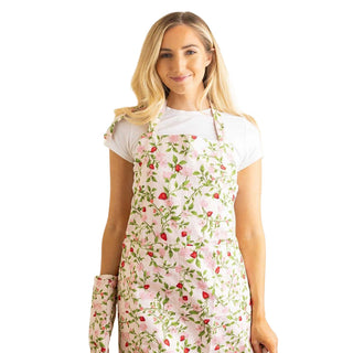 Botanical Berry Apron