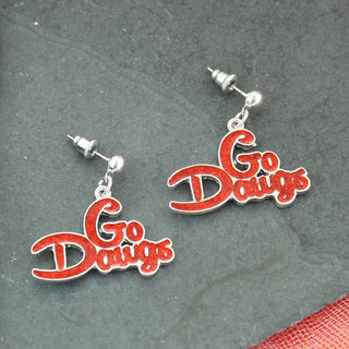 Georgia Slogan Earrings