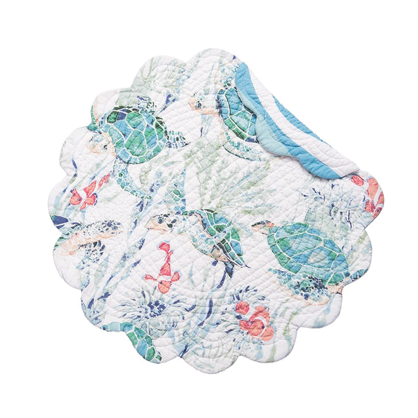 Sea Turtle Cove Round Placemat