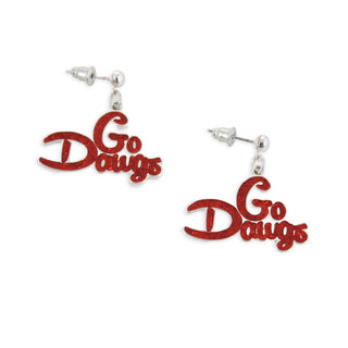 Georgia Slogan Earrings