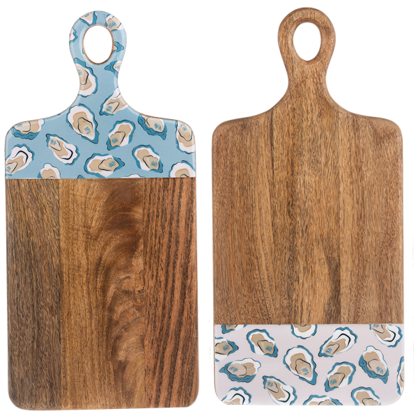 Oyster Cutting Board with Handle