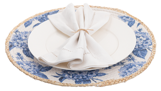 Round Hydrangea Placemat