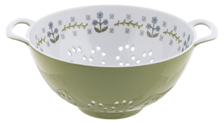 Vintage Floral Berry Colander Bowl