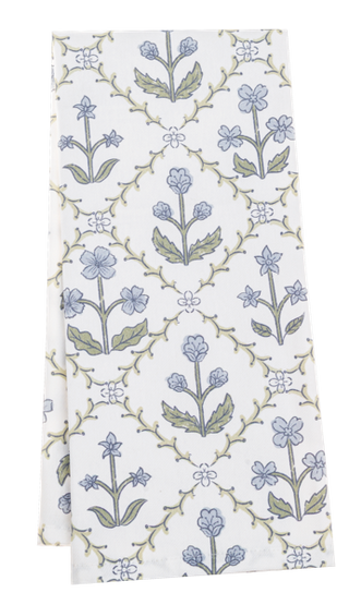Vintage Floral Tea Towel