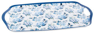 Watercolor Hydrangea Serving Tray