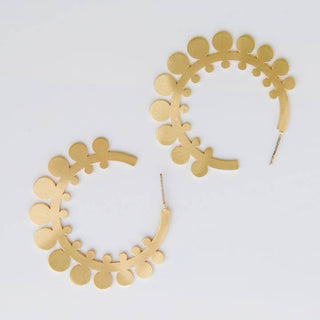 Ebelina Earrings • Gold