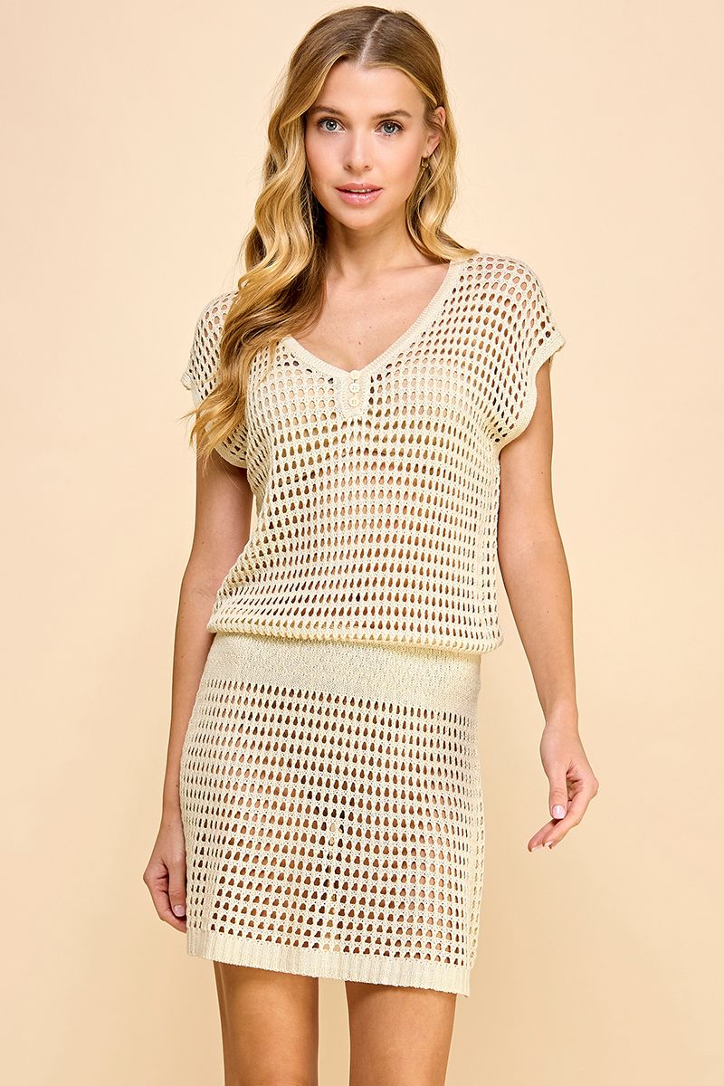 Natalie Knit Swim Cover Up