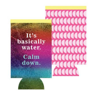 Slim Can Sleeve • Calm Down Metallic