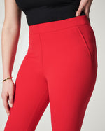On-The-Go Kick Flare Pant • True Red