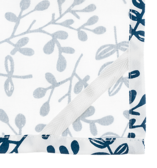 Midnight Botanical Tea Towel