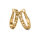 Contempo Small Hoop Earrings • Gold