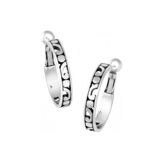 Contempo Small Hoop Earrings • Silver