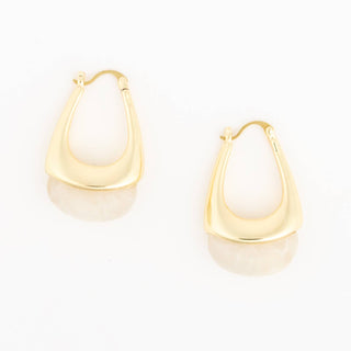 Talia Earrings • Cream