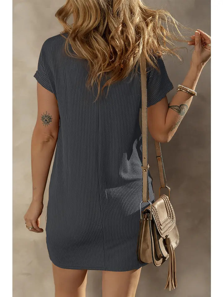 Neighborhood Walks Dress • Gray