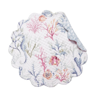 Nori Coral Round Placemat