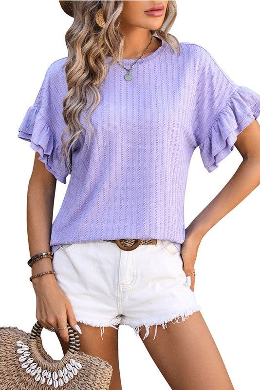 Easily Paired Top • Lilac