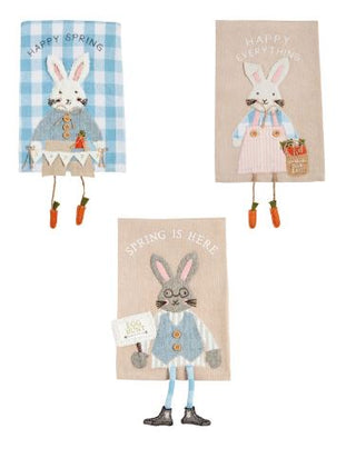 Easter Dangle Leg Towel