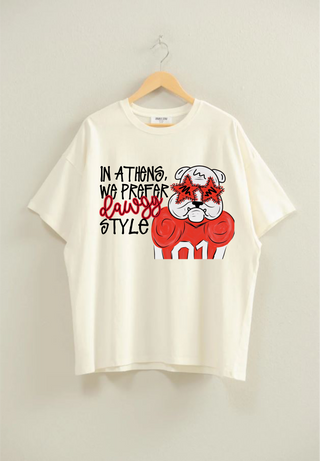 In Athens We Prefer Dawgy Style • Tee