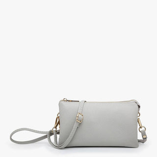 Riley Vegan Crossbody • Grey