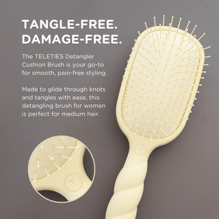 Detangler Brush for Medium Hair • Tan
