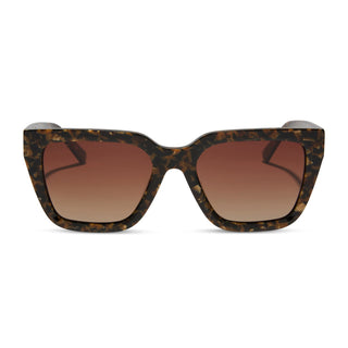 AMARA GLITTER TORTOISE + BROWN GRADIENT POLARIZED