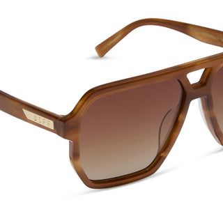 Cameron Tawny Tortoise • Brown Gradient Polarized