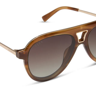 Tosca III Tawny Tortoise • Brown Gradient Polarized