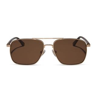 Rip Wheeler Gold + Brown Polarized Sunglasses