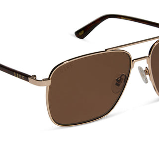 Rip Wheeler Gold + Brown Polarized Sunglasses
