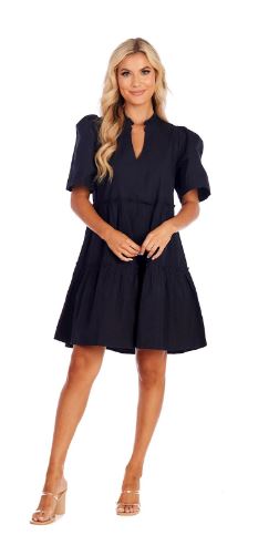 Watson Tiered Dress • Black