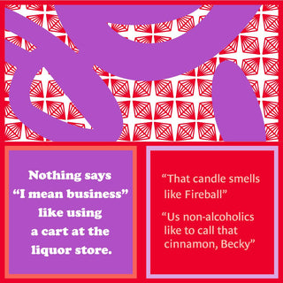 Cocktail Napkin • Fireball