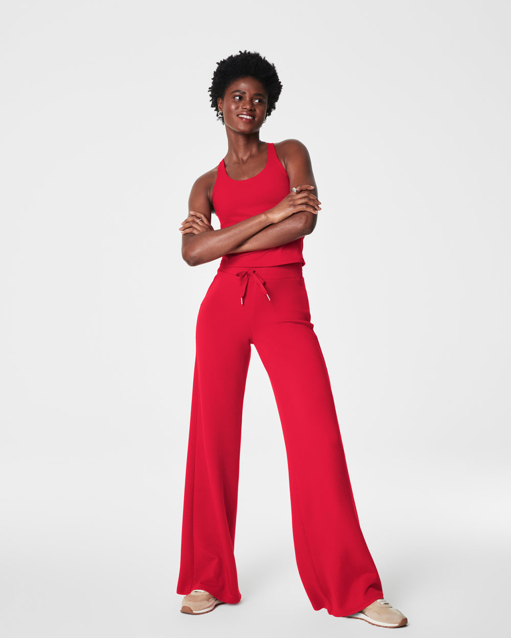 Spanx AirEssentials Wide Leg Pants Red XL Spanx AirEssentials Wide Leg Pants Red XL