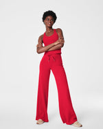 SPANX® AirEssentials Wide Leg Pant • Spanx Red