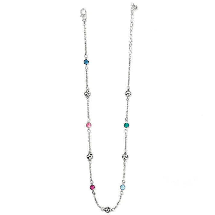 Elora Gems Drops Short Necklace