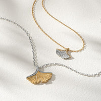 Everbloom Ginkgo Necklace