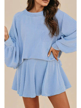 Keep In Touch Two Piece Set • Blue