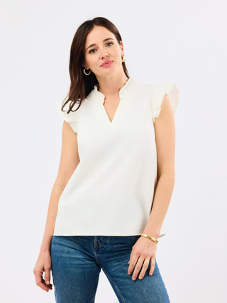 Leigh Top • White