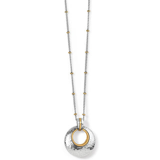 Ferrara Entrata Petite Necklace • Silver & Gold