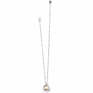 Ferrara Entrata Petite Necklace • Silver & Gold