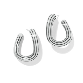 Ferrara Eterna Post Earrings • Silver