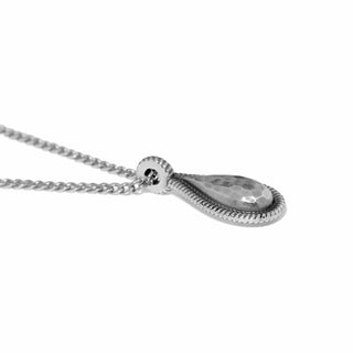 Ferrara Lacrima Petite Necklace • Silver
