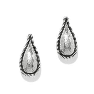 Ferrara Lacrima Post Earrings • Silver