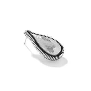 Ferrara Lacrima Post Earrings • Silver