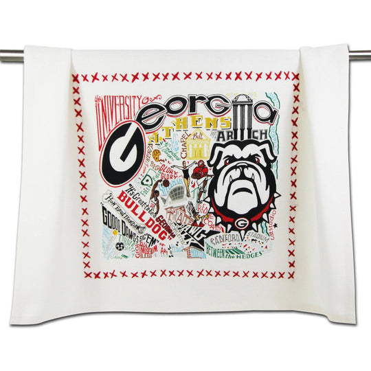 Georgia • University of Collegiate Dish Towel