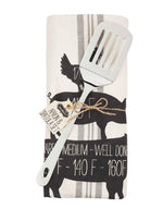 Grill Apron & Spatula Set