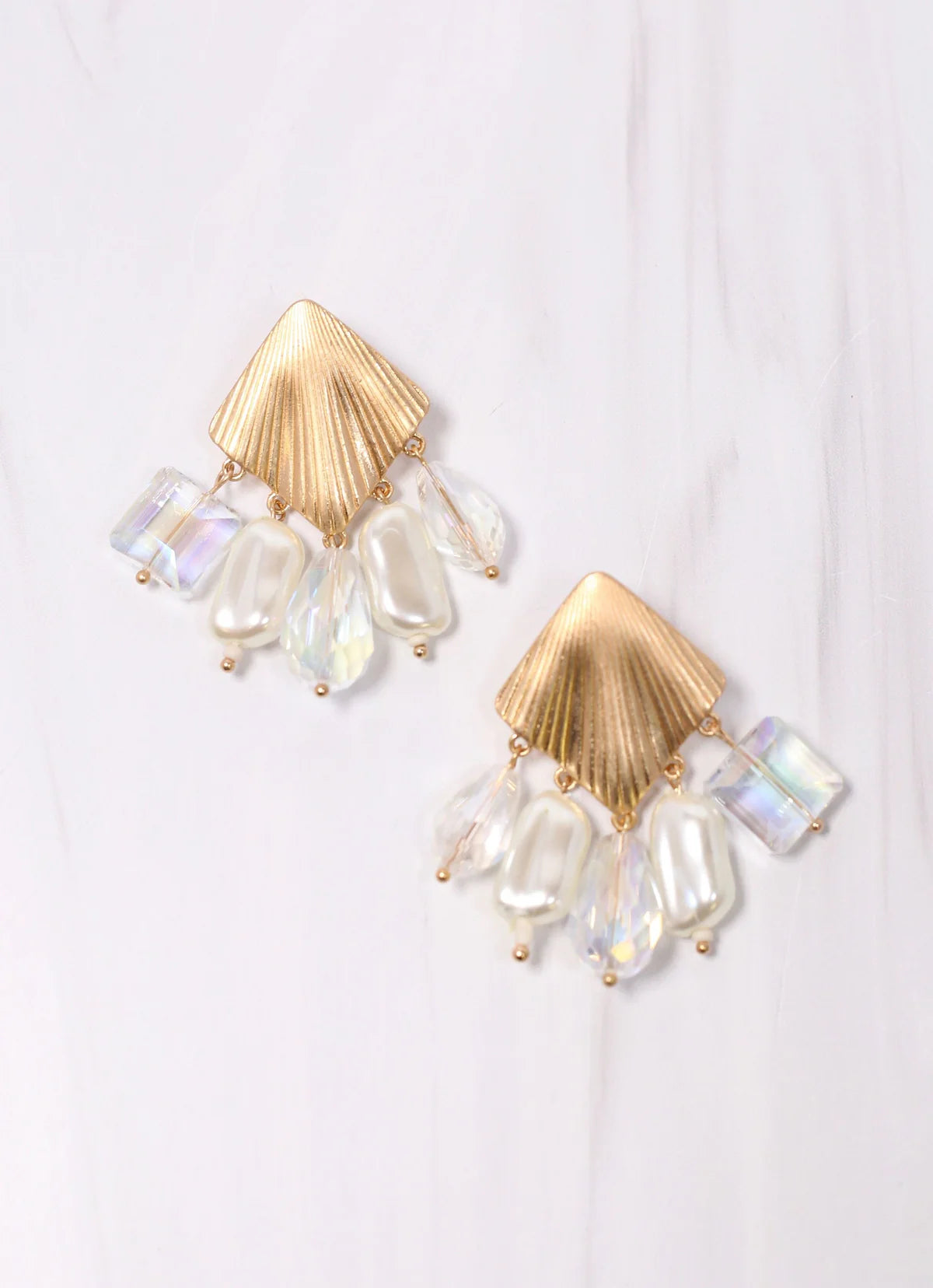 Hebron Embellished Drop Earring