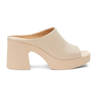 Faye Platform Wedge • Nude