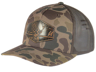 Buck Old School Camo Hat • Brown