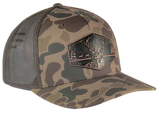 Buck Old School Camo Hat • Brown