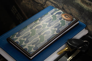 UGA Old School Camo Roper Wallet • Green Camo